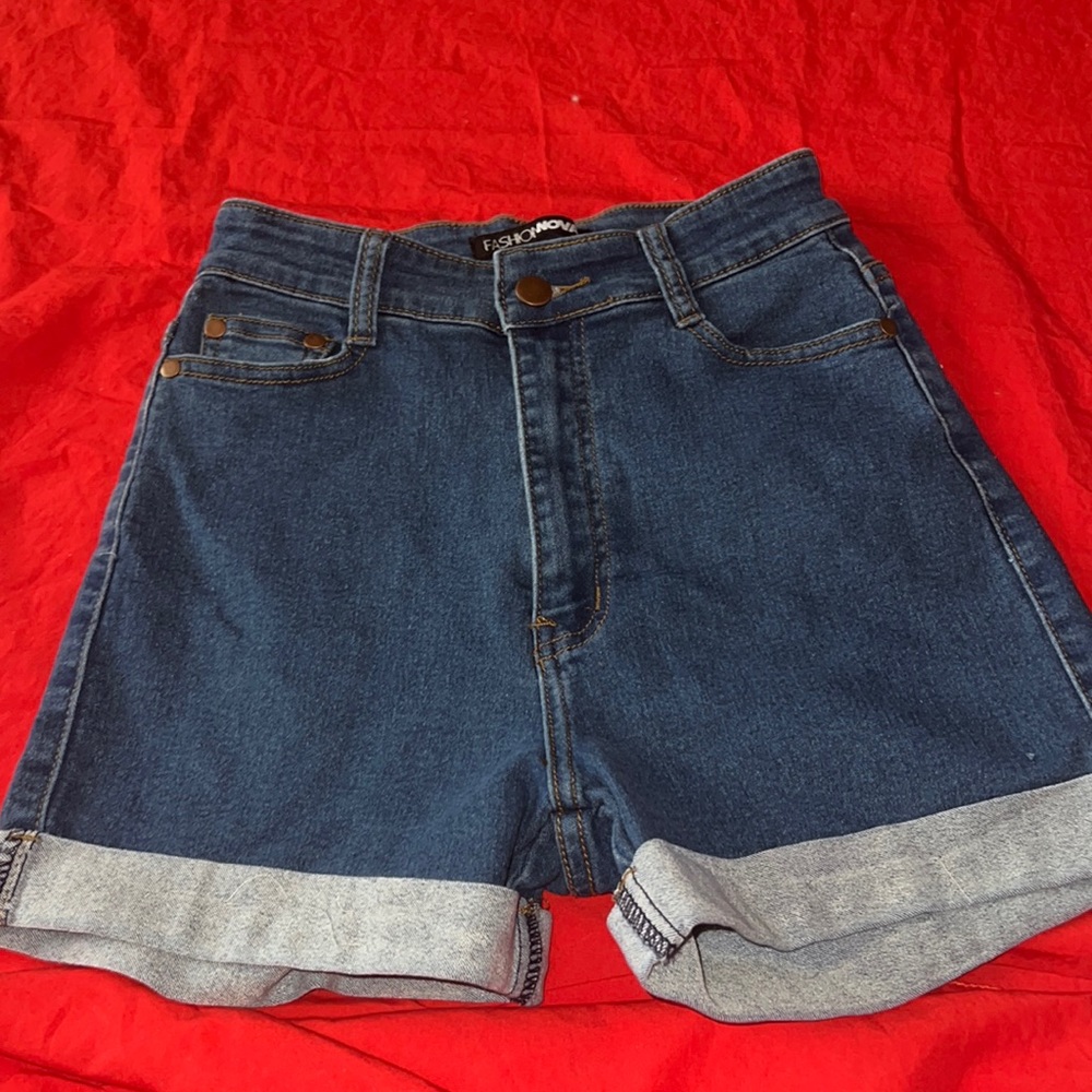Fashion Nova jean shorts